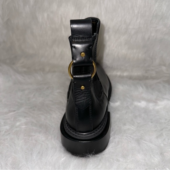 FRAME Le London Black Chelsea Boots Size EU 40 - Picture 5 of 15